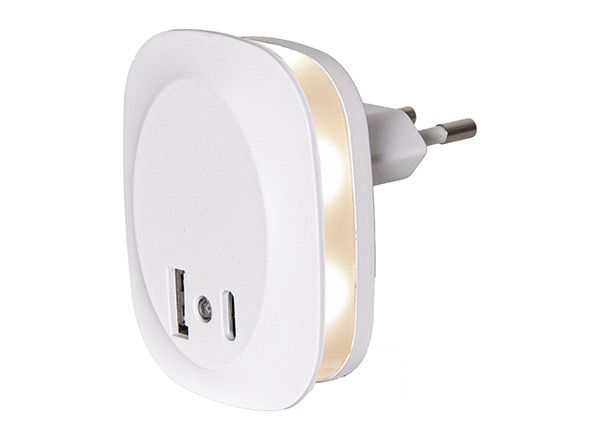 Öölamp USB-laadijaga
