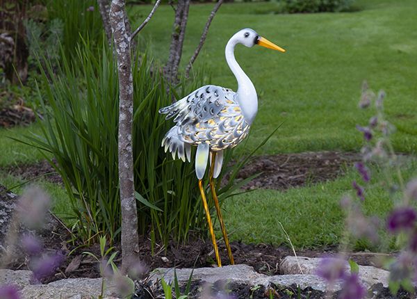 Päikesepaneeliga dekoratsioon Heron