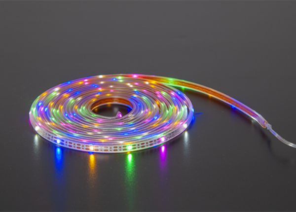 Päikesepaneeliga LED valgusriba Strip