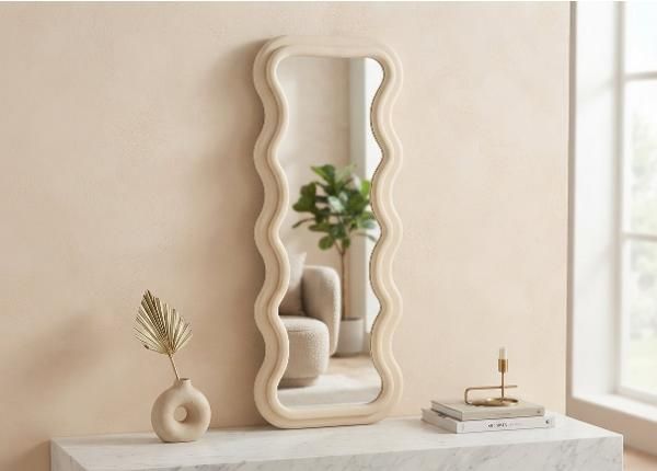 Peegel Emily 60x160 cm, kreemjas