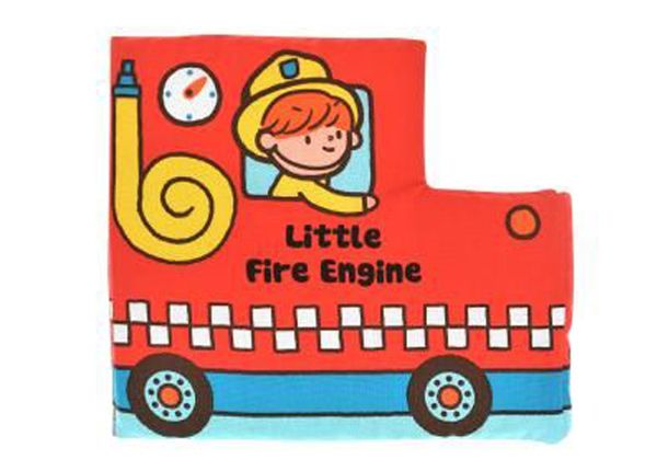 Pehme raamat Väike tuletõrjeauto