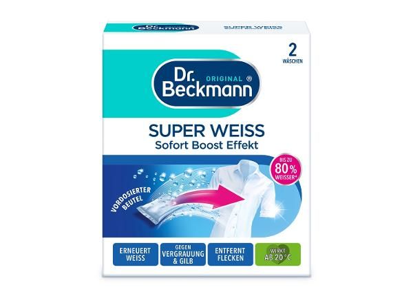 Pesuvalgendi Super White Dr.Beckmann 2 tk