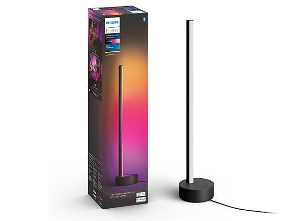 Philips Hue Black and Color ambience sujuva toonivahetusega laualamp Signe must