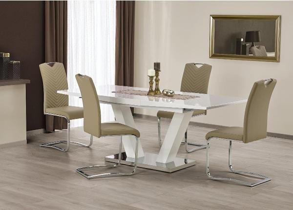 Pikendatav söögilaud 160/200x90 cm