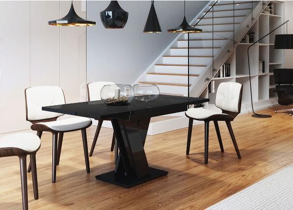 Pikendatav söögilaud 80x120-160 cm