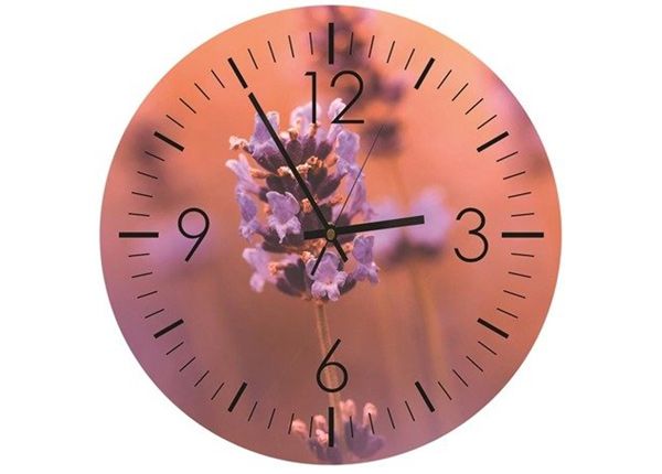 Pildiga seinakell Lavender time