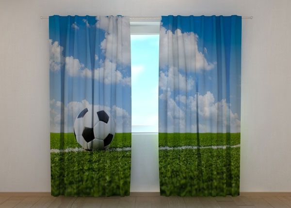 Pimendav kardin Ball on a Football Pitch 240x220 cm