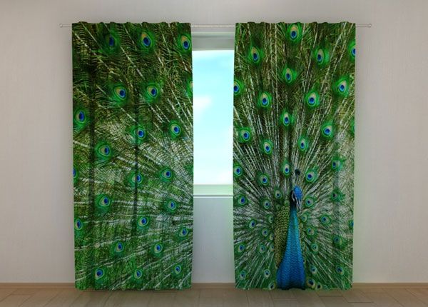 Pimendav kardin Beautiful Peacock 240x220 cm