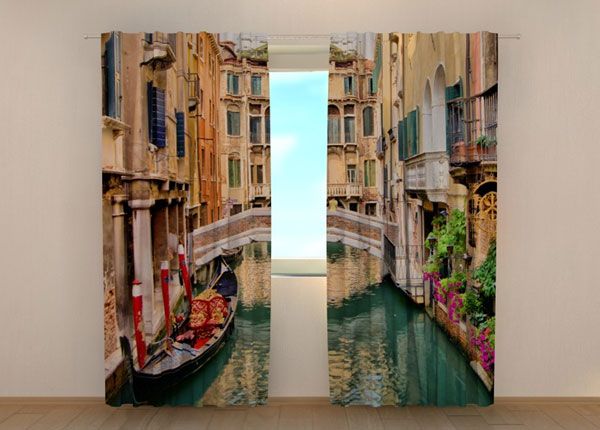 Pimendav kardin Bridge in Venice 240x220 cm