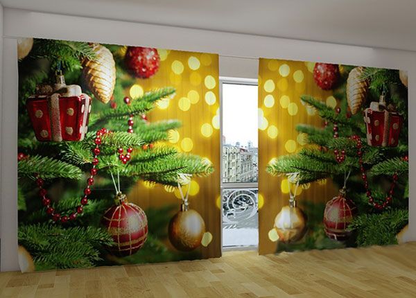 Pimendav kardin Christmas Toys 360x230 cm