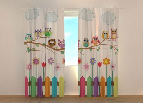 Pimendav kardin Funny Owl 1