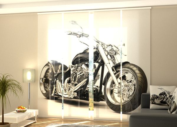 Pimendav paneelkardin Black motorbike 240x240 cm