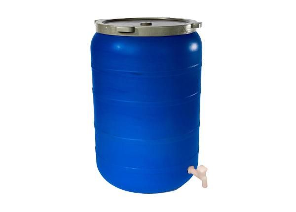Plastvaat kaanega ja kraaniga 420 L