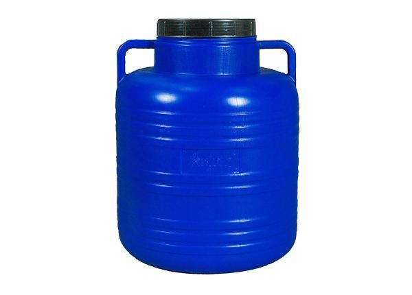Plastvaat kaanega, kõrge 60 L