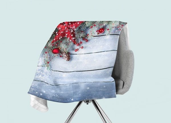 Pleed Christmas Red Star 150x200 cm