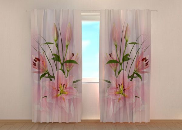 Poolpimendav kardin Princess Lilies 240x220 cm