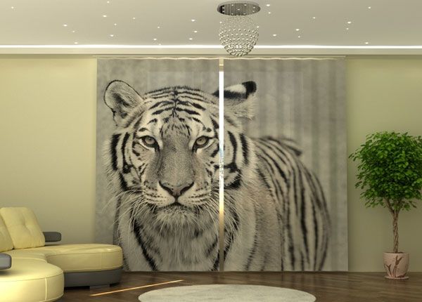 Poolpimendav kardin White Tiger 290x245 cm