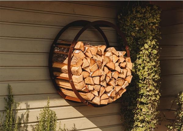 Puuderiiul Cor-Ten terasest Bern, Ø 72 cm