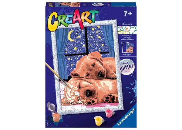 Ravensburger maalimine numbrite järgi Maga hästi!