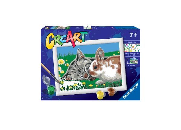 Ravensburger maalimine numbrite järgi Suvine uinak