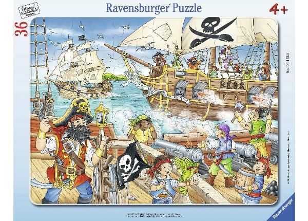 Ravensburger plaatpusle 36 tk Piraadilaev