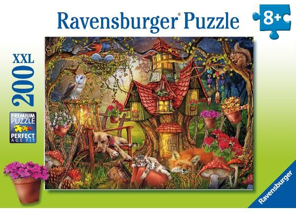 Ravensburger pusle 200 tk Metsamaja