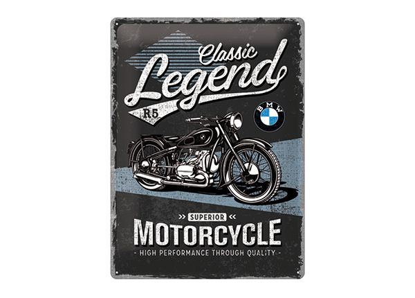 Retro metallposter BMW Classic Legend 30x40 cm