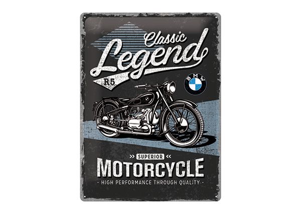 Retro metallposter BMW Classic Legend 30x40 cm