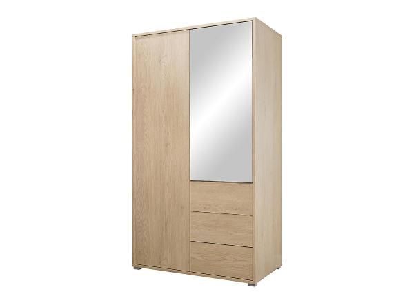 Riidekapp peegliga Gesita 100 cm