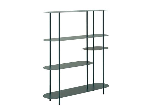 Riiul Saturno 118X31X139 cm, sinakasroheline