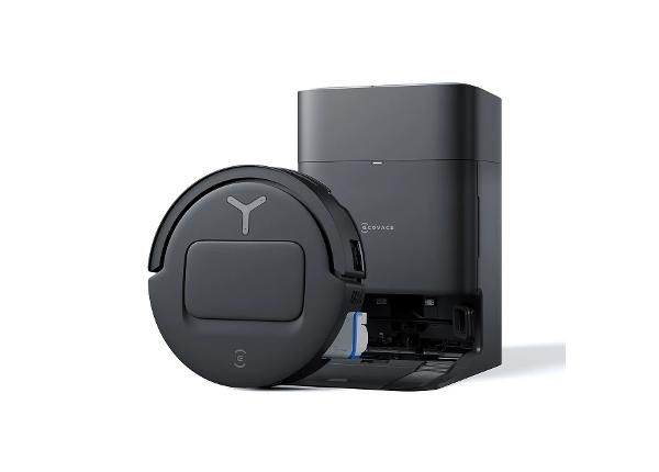 Robottolmuimeja Ecovacs Deebot T80 OMNI, märg- ja kuivpuhastus, must