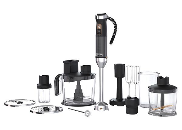 Saumikser tarvikutega Sencor SHB6552BK, must