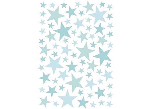 Seinakleebised Stars, 74 tk, mint