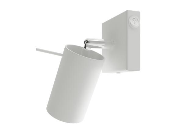 Seinalamp Ring, valge lülitiga