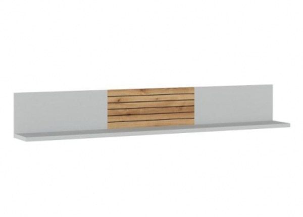 Seinariiul Alverno 160 cm, helehall/tamm