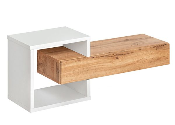 Seinariiuli komplekt Easy 3, wotan tamm/valge