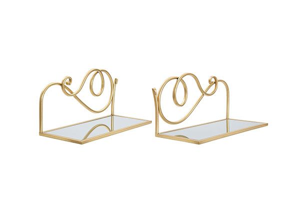 Seinariiulid Glam (2 tk), kuld