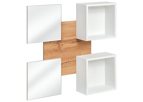 Seinariiulite komplekt Easy 7, wotan tamm/valge