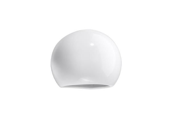 Seinavalgusti Globe, valge läikiv