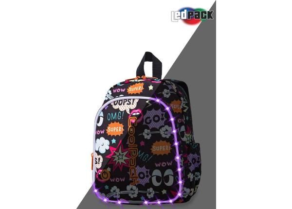 Seljakott CoolPack Bobby Lastele LED Comics 8L