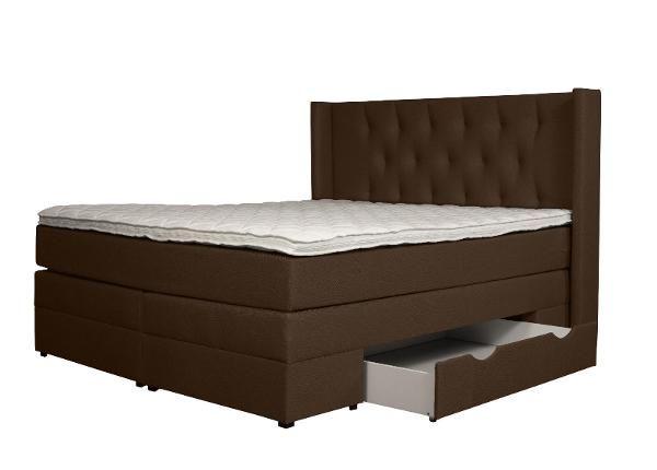 Sime Beds kontinentaalvoodi Sanna sahtlitega 180x200cm