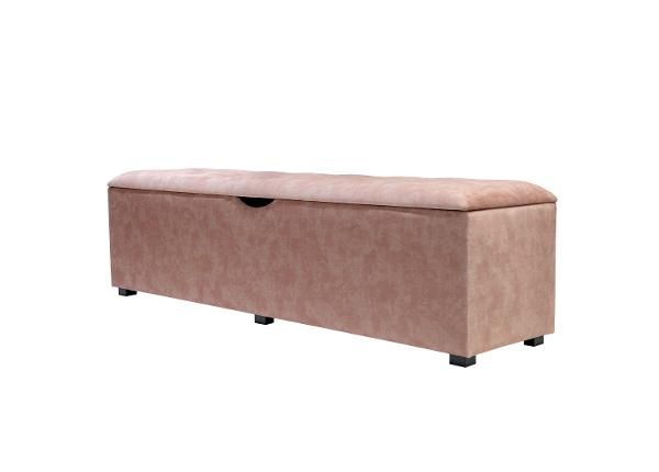 Sime Beds tumba panipaigaga LINEA Nööp 120 cm