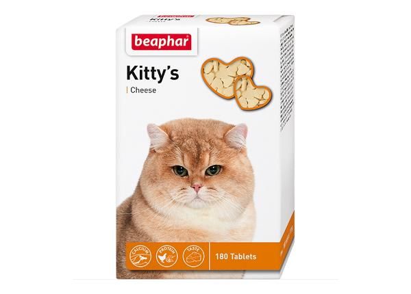 Söödalisand Beaphar Kittys Cheese Heart N180