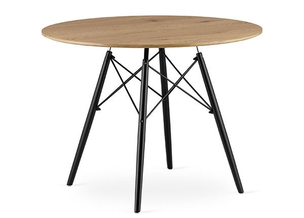 Söögilaud Todi Ø100 cm, meevärvi tamm