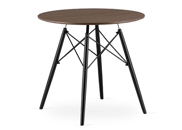 Söögilaud Todi Ø80 cm, tume saaar