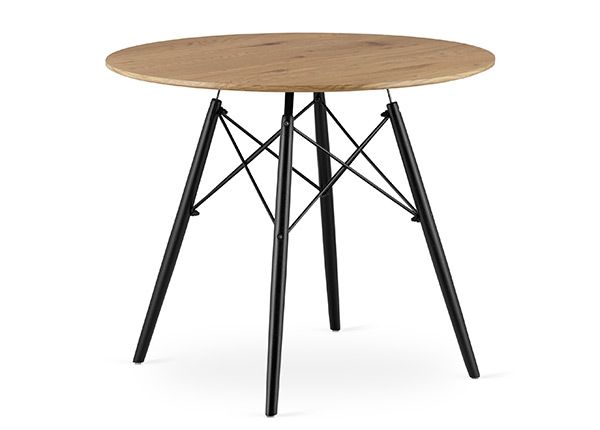 Söögilaud Todi Ø90 cm, meevärvi tamm