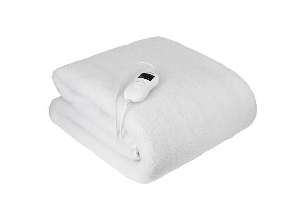 Soojendusega pleed Camry CR 7422, 100×160 cm, valge