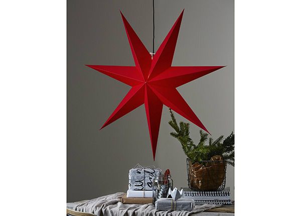 Täht Rozen 100cm, punane