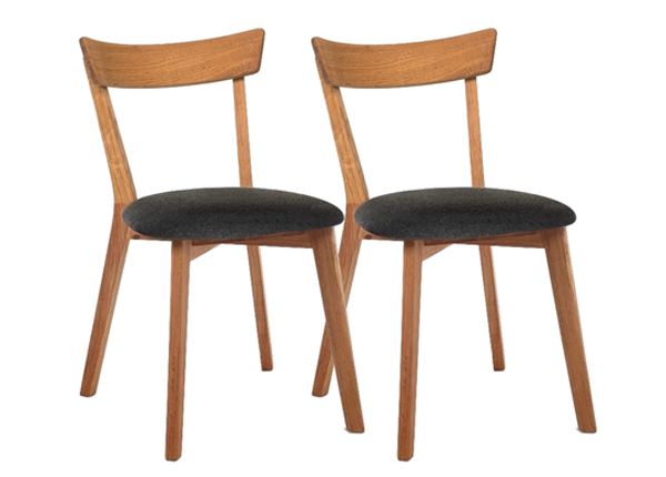 Tammepuidust toolid Viola H, 2 tk