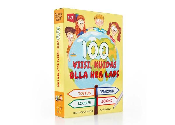 Tegevuskaardid 100 viisi, kuidas olla hea laps